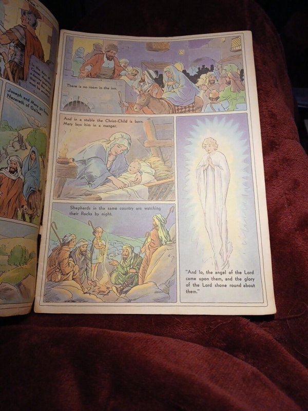 VINTAGE 1942 COMIC BOOK: THE LIFE OF CHRIST VISUALIZED #1 - STANDARD PUBLISHING