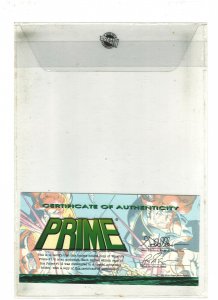 Prime #1/2 VF+ 8.5 Malibu Press Ultraverse Wizard Exclusice w/COA