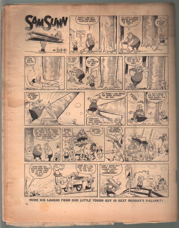 Valiant # June 1967 - Fleetway  -G - Comic Book