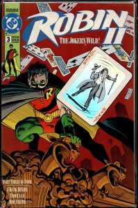 Robin II: The Joker's Wild! #3 Rooftop Cover (1991)