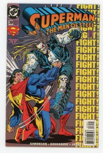 Superman: The Man of Steel #30 Louise Simonson Lobo NM