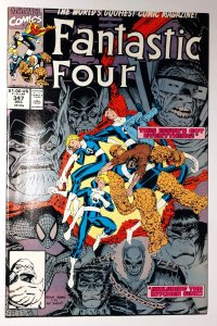 Fantastic Four #347 (VF, 1990) 1st team app New Fantastic Four
