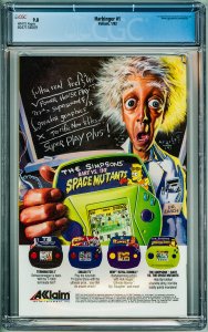 Harbinger #1 (1992) CGC 9.8! White Pages! 1st Appearance of Harbinger!