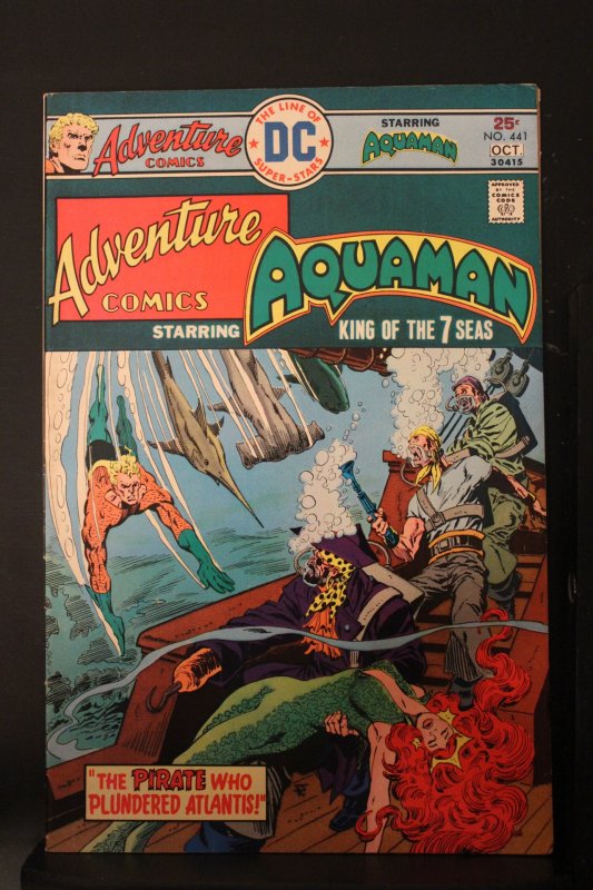 Adventure Comics #441 (1975) High-Grade VF/NM or better! Apparol New Spectre Wow