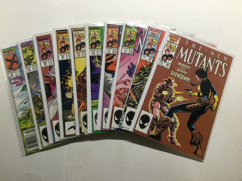 New Mutants 1-100 62 Issue Lot Run Set Very Fine/Near Mint Vf/Nm 9.0 Marvel