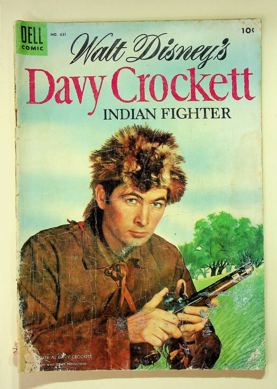 Four Color #631 - Walt Disney's Davy Crockett (1955, Dell) - Fair ...