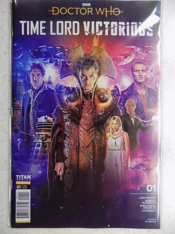 DOCTOR WHO TIME LORD VICTORIES # 1 COVER A LEE BINDING