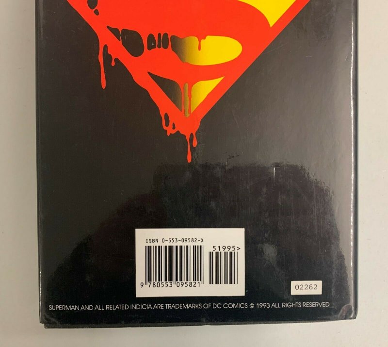 The Death and Life of Superman Hardcover 1993 Roger Stern