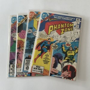 Phantom Zone 1 2 3 4 Lot Run Set Fine/Very Fine 7.0 Dc