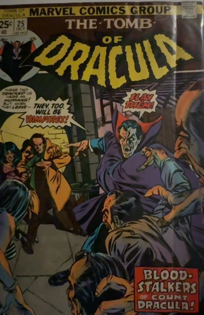 Tomb of Dracula #25 (1974) Tomb of Dracula 