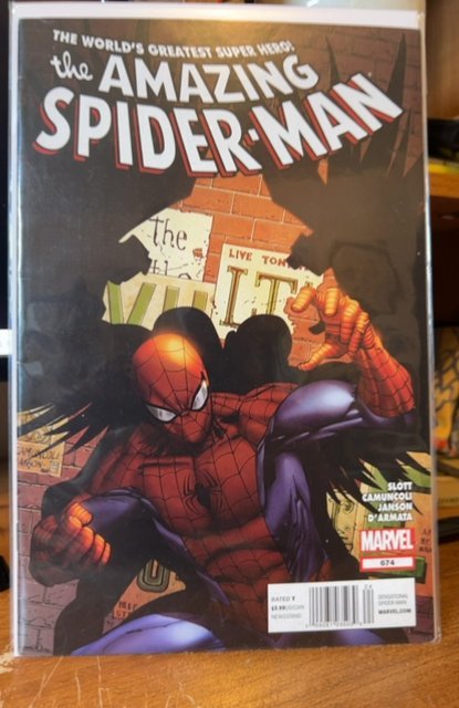 The Amazing Spider-Man #674 (2012)