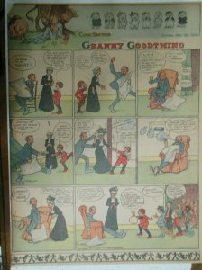 Granny Goodthing Sunday Page by Follett  from 5/22/1910 Full Page Size!