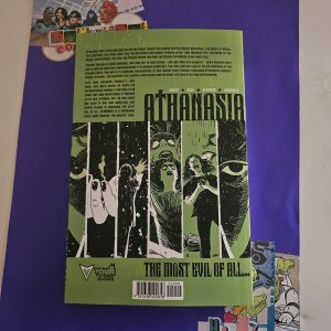 Athanasia GN • Daniel Kraus, Dani • spooky dead superhero ooze • Horror