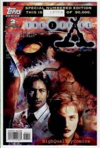 X-FILES #2 Numbered Ed., NM+, Scully, Fox Mulder, Carter, David Duchovny