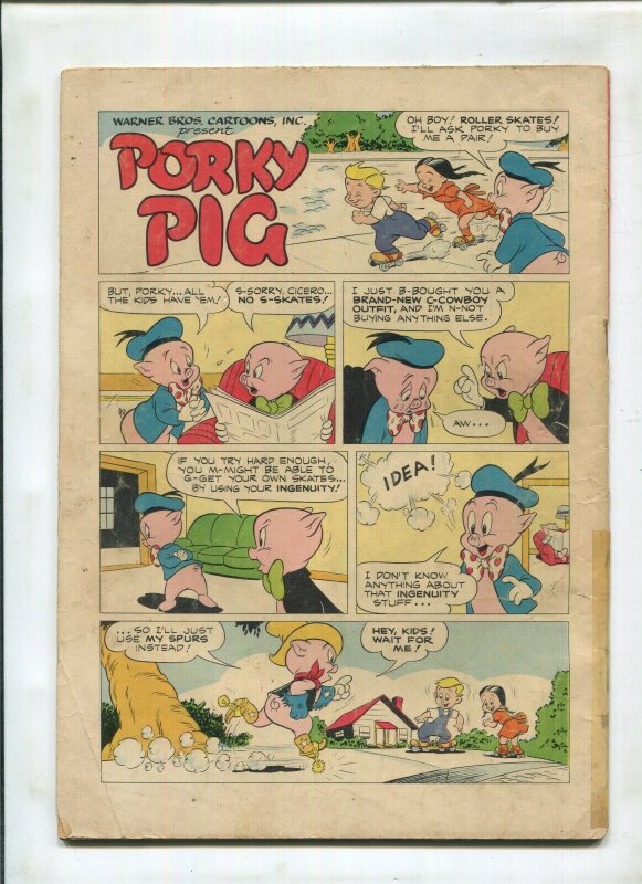 PORKY PIG #360 - TREE OF FORTUNE! (6.5) 1951