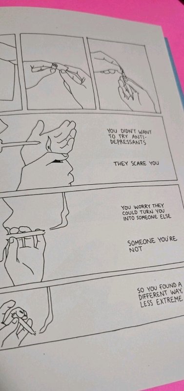 Going Under ▪︎ Zviane (Sylvie-Anne Ménard) a translated graphic novel B/W