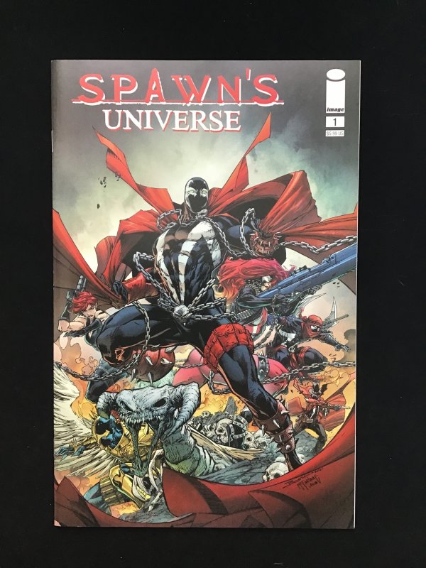 Spawn's Universe #1 - Brett Booth Cover