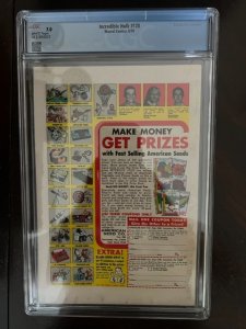 The Incredible Hulk #128 (1970) - CGC 7.0 - Hulk V Avengers !