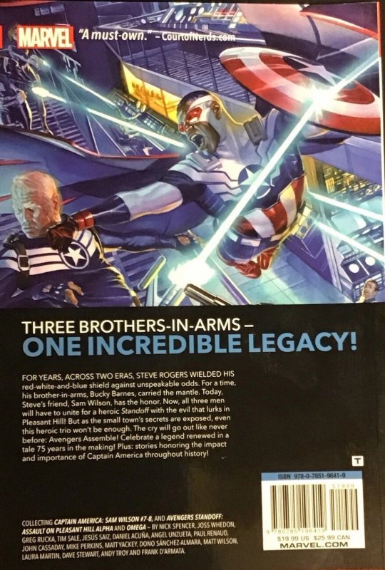 Captain America : Sam Wilson Standoff Vol 2 TPB Marvel Comics First Print 2016