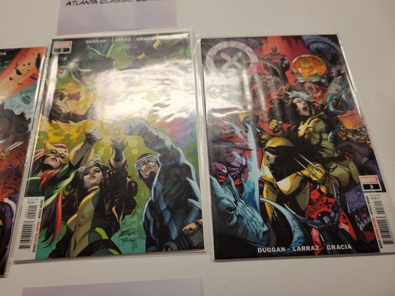 3 Marvel Books X-Men #1 2 3 4 SM4