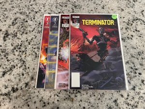 4 Terminator Now Comic Books # 1 2 + Endgame 3 + Hunters Killers 3 NM 28 J801 