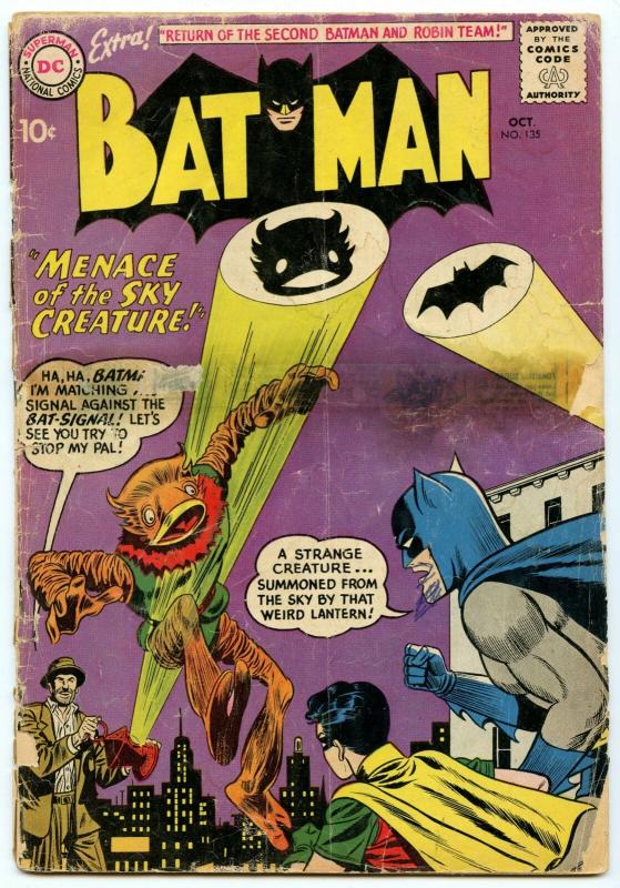 Batman 135 Oct 1960 FA (1.0)