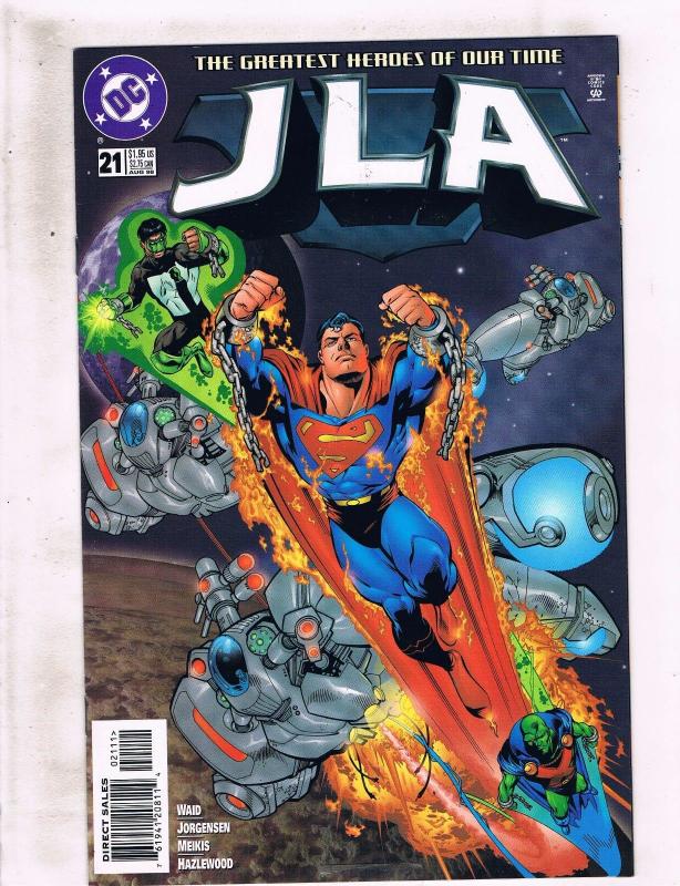 10 JLA Justice League DC Comics # 19 20 21 22 23 24 25 26 27 28 Batman Atom J219