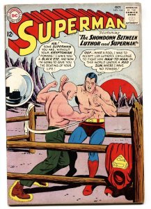 SUPERMAN #164 1963-DC COMICS-LEX LUTHOR BOXING FN+