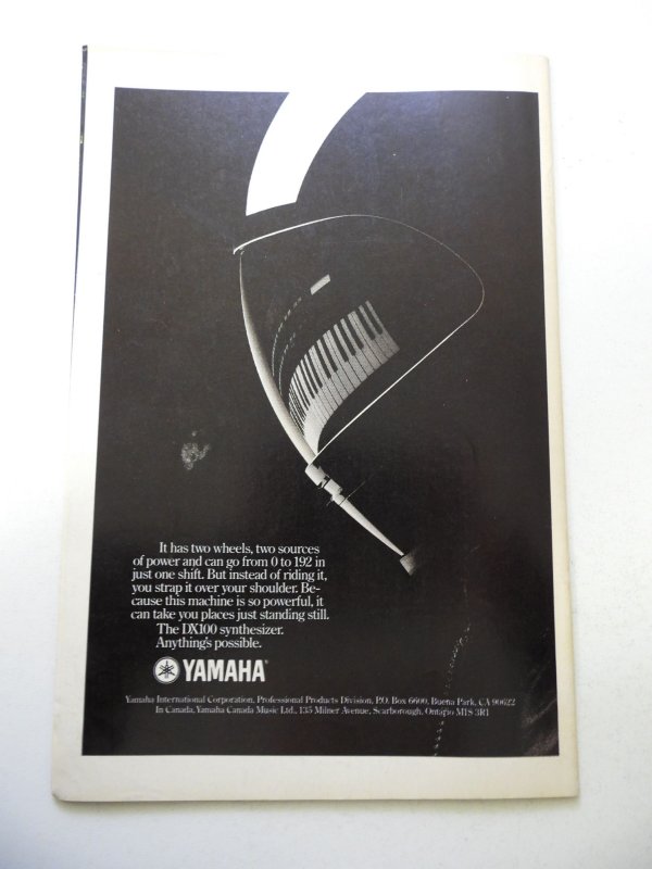 The Vision and the Scarlet Witch #11 (1986) VG+ Condition small moisture stains