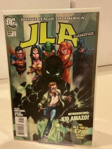 JLA Classified #37 9.0 (our highest grade)  2007 Peter Milligan! 1st Kid Amazo!