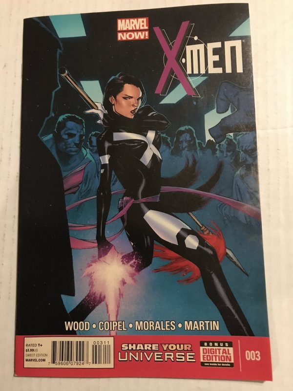 X-Men #3 : Marvel 9/13 NM-; 4th series, Rogue, Storm, Psylocke