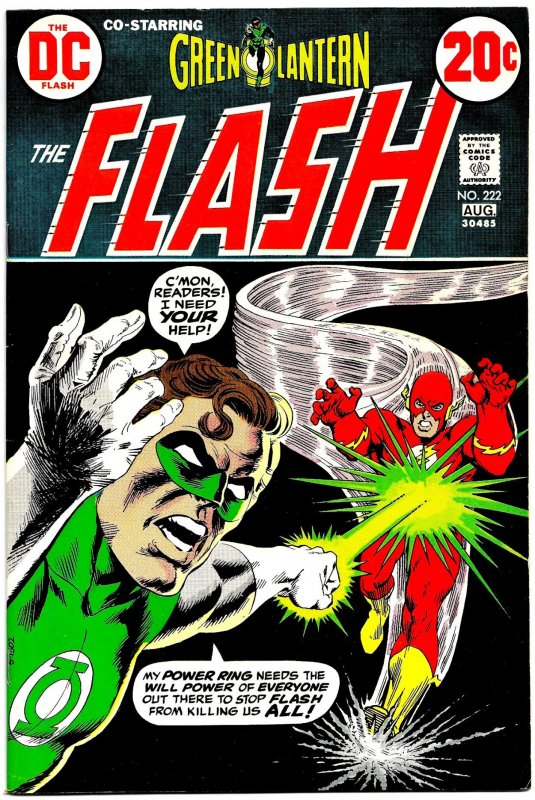 GREEN LANTERN costars in THE FLASH #217-226 (1972-3) 6.0 FN   NEAL ADAMS!