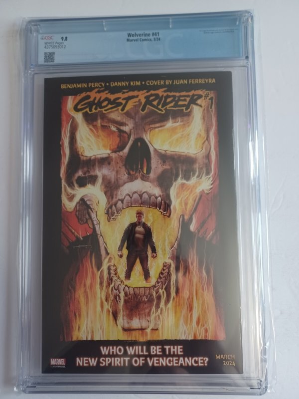 Wolverine #41 - Yu - 2024 - CGC 9.8
