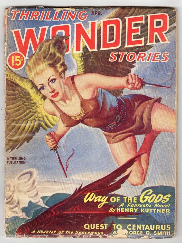 Thrilling Wonder Stories Vol 30 #1 VINTAGE 1947 Beacon Magazines GGA