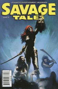 Savage Tales (Dynamite) #1C VF/NM ; Dynamite