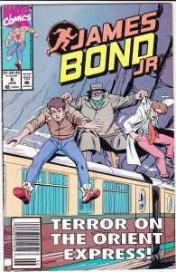 James Bond Jr. #6 (Newsstand) FN ; Marvel | Orient Express