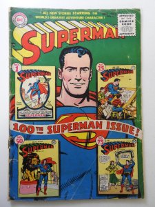 Superman #100 (1955) VG Condition!