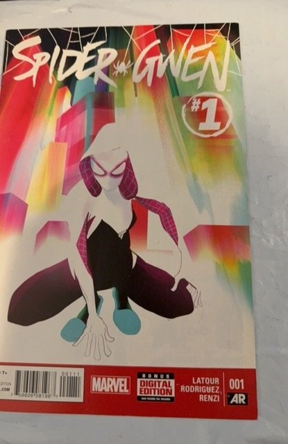 Spider-Gwen #1  (2015)1st solo series 1st print