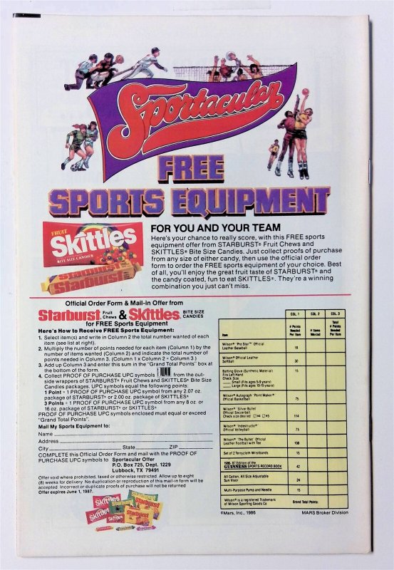 Legends #1 (Nov 1986, DC) 7.0 FN/VF