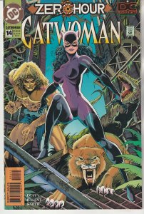 Catwoman #14 (1994)        Zero Hour !!!