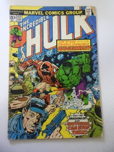 The Incredible Hulk #172 (1974) GD Condition