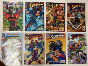 Superman lot #53-110 + 3 ANN (2nd series) 48 diff avg 7.0 (1991-96)