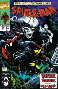Spider-Man (1990) #10 NM Todd McFarlane Wendigo Wolverine