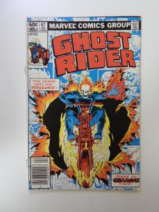 Ghost Rider #67 (1982) FN condition