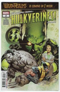 Hulkverines # 2 Cover A NM Marvel