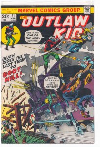 The Outlaw Kid #21 (1974) The Outlaw Kid