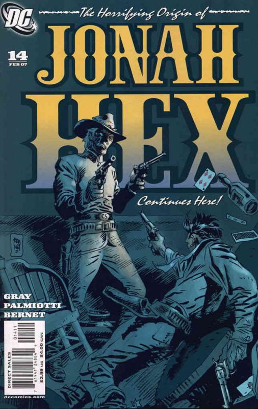 Jonah Hex (2nd Series) #14 VF ; DC | Origin Jordi Bernet