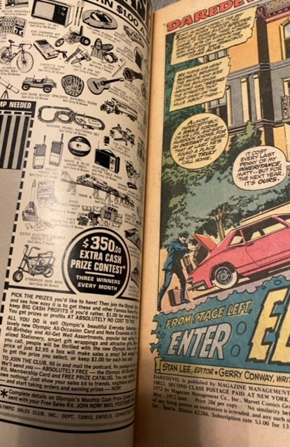 Daredevil #87 (1972) guest starring Electro