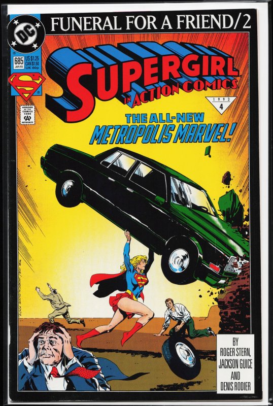 Action Comics #685 (1993) Supergirl