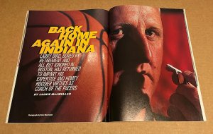 Sports Illustrated ( 8.5 VFN+)  Larry Bird /  October 1997